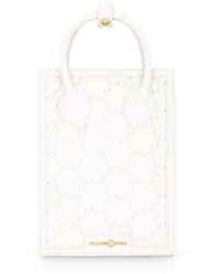 Orange Cube - Quilted Impressions Mini Tote Bag - Lyst