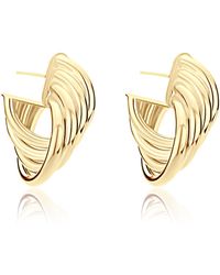 SHYMI - Four Row Twist Hoop Earrings - Lyst