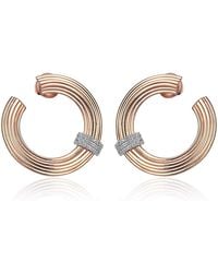 Reis Jewellery - Cannoli Diamond Earring - Lyst