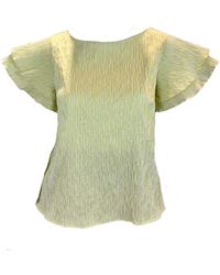 SNIDER - Lily Short Sleeve Top - Lyst