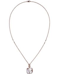 Artisan - Rose Shell Cameo & Diamond Choker Necklace - Lyst
