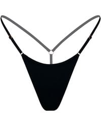 MONIQUE MORIN LINGERIE - Caress Micro-G String - Lyst