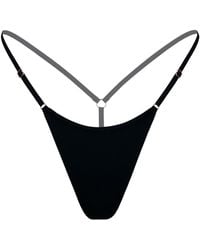 MONIQUE MORIN LINGERIE - Caress Micro-G String - Lyst