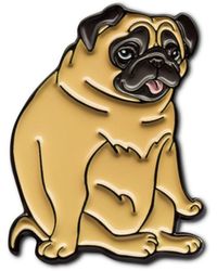 Make Heads Turn - Enamel Pin Pug Dog - Lyst
