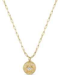 Clemence Wren - Celestial Compass Pendant Necklace - Lyst