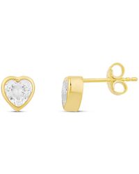 SHYMI - Fancy Shape Bezel Set Studs - Lyst
