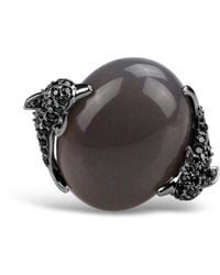 Bellus Domina - Agate Umbra Dolphin Cocktail Ring - Lyst