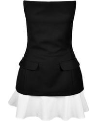 Ioana Ciolacu - Mixed Corset Dress - Lyst