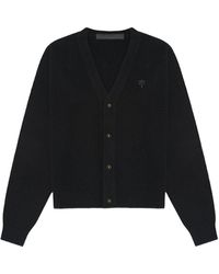 PLACE OF ELMS - Nero Cardigan Sweater - Lyst