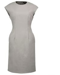 Smart and Joy - Neutrals Minimalist Tailor Dress - Lyst