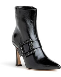 Beautiisoles by Robyn Shreiber Made in Italy - Tammi Patent Leather Comfortable Ankle Bootie Valentine Evening Party - Lyst