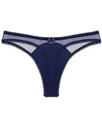 Journelle - Victoire Thong Midnight - Lyst