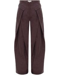 SÉLONE - Camille Barrel Trousers - Lyst