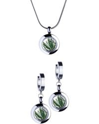My Little Nature - Handmade Jewelry Gift Set With Pine Needles Gift For Her - Lyst