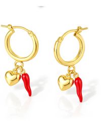 Unaloe - Hoop Earrings - Lyst