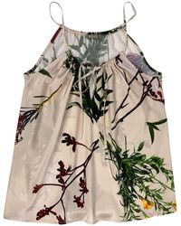 Nokaya - Flying Flower Silk Camisole - Lyst