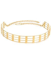 Meraki by Rashmi Bajaj - Petite Plated Choker Necklace - Lyst