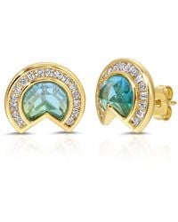 Glamrocks Jewelry - Daybreak Gem Studs - Lyst
