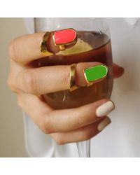 Nowart Jewelry - Colorful Nail Ring - Lyst
