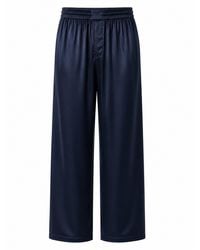 Hustle - Look Twice Satin-Pants - Lyst