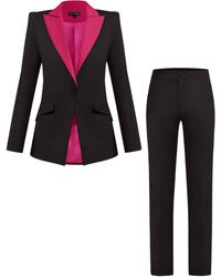 Tia Dorraine - Illusion Classic Tailored Suit - Lyst