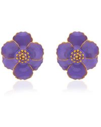 Milou Jewelry - Light Petite Flower Earrings - Lyst