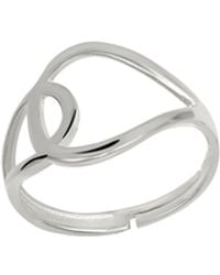 Spero London - Intercepting Circles Sterling Statement Signature Ring - Lyst