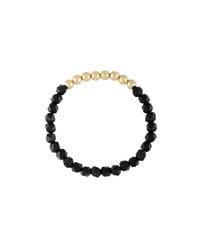Olivia Le - Star Faceted Onyx Beaded Bracelet - Lyst
