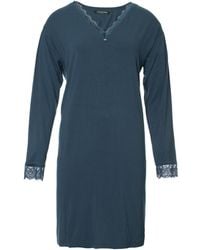Pretty You London - Bamboo Lace V-Neck Nightdress - Lyst