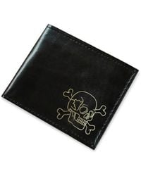 VIDA VIDA - Skull Leather Card Wallet - Lyst