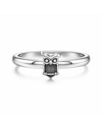 Unaloe - Sterling Owl Ring – Adjustable Symbolic Owl Ring Inspired By Nature For - Lyst