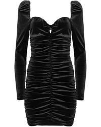 Forever Young the label - Aliyah Mini Velvet Dress - Lyst