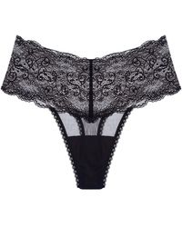 Journelle - Victoire Tous Les Jour Thong Noir - Lyst