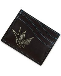 VIDA VIDA - Swallow Tattoo Leather Card Holder - Lyst