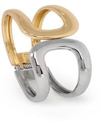 Saachi - Modern Muse Two-Tone Cuff - Lyst