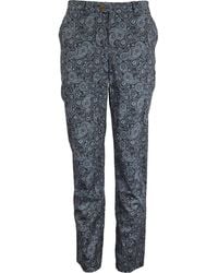 lords of harlech - Stretch Sateen Paisley Print Chinos - Lyst