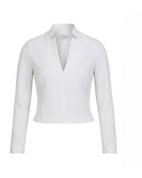 Maan Istanbul - High Neck Long Sleeve Blouse - Lyst