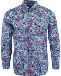 lords of harlech - Nigel Garden Party Shirt - Lyst