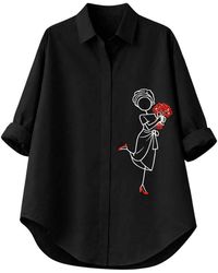 Xclamations UK - Flower Girl Shirt - Lyst