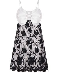 Lisa The Label - Out There Bow Belle Slip Dress - Lyst