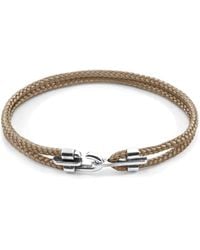 Anchor and Crew - Sand Canterbury & Rope Bracelet - Lyst