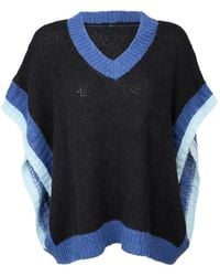 Saachi - Colorblock Knit Sweater Vest - Lyst