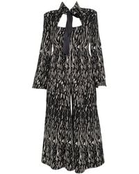 ARTISTA - Wide Leg Zipper Front Jumpsuit - Lyst