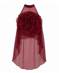 San Malo - Carolina Chiffon Top - Lyst
