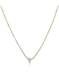 Mickey's Girl - Single Lotus Waterproof Necklace - Lyst