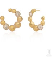 The Jewelz - Imperii Luxe Hoop Earrings Gifting For - Lyst