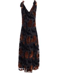 Traffic People - Burnout Floral Grace Maxi Dress - Lyst