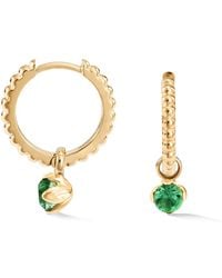 Dower & Hall - Garnet Orissa Hoops - Lyst