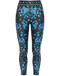 Jessie Zhao New York - Garden Nocturne High-Waisted Cropped Leggings - Lyst