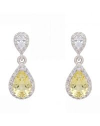 LÁTELITA London - Phillippa Drop Earrings Topaz - Lyst